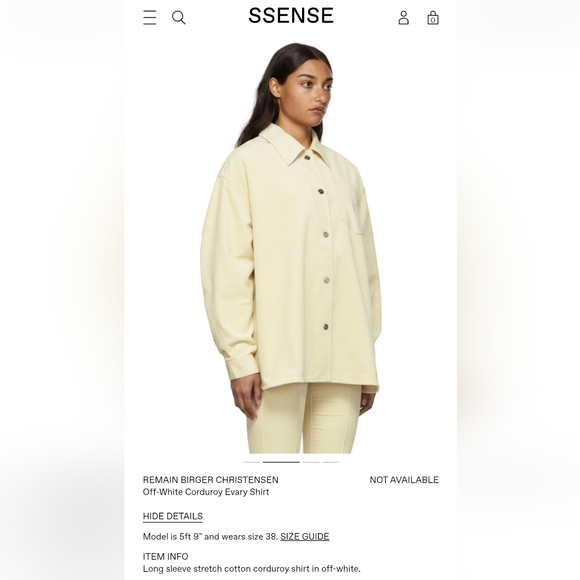 Remain birger Christensen Evary shirt - Picture 1 of 3